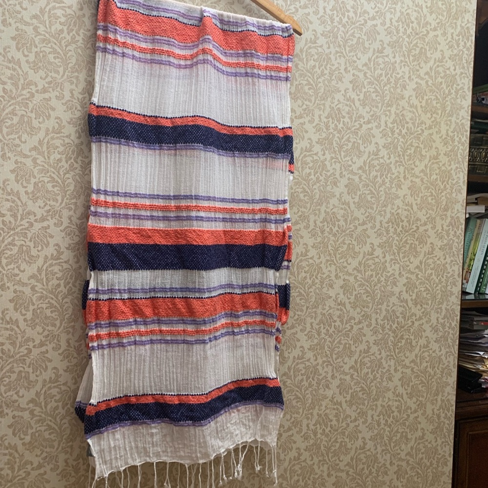 Striped Multicolor Scarf - Picture 4 of 4